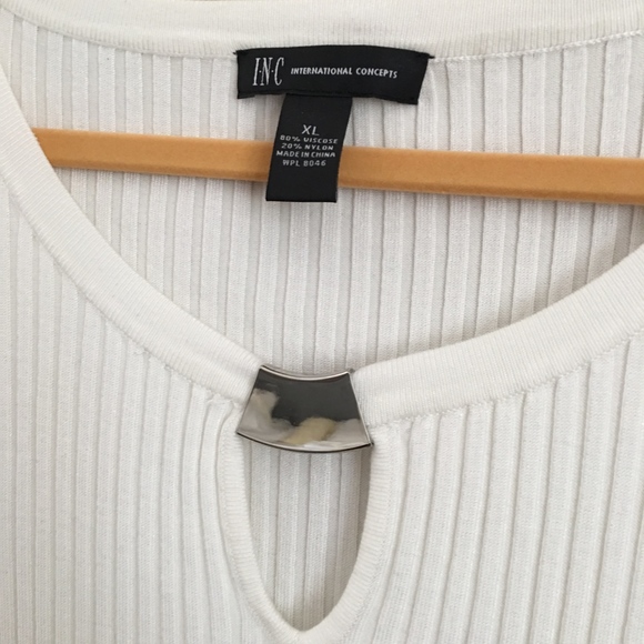 Knit Top with cut-out feature - Picture 2 of 5